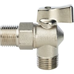 Кран шаровой угловой для стиральных машин 1/2"х1/2" Stout