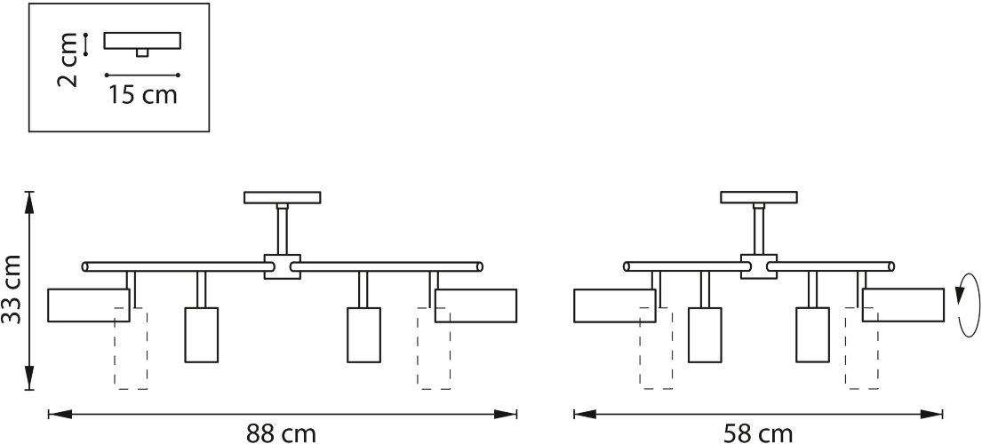 Потолочная люстра Lightstar LR728364864