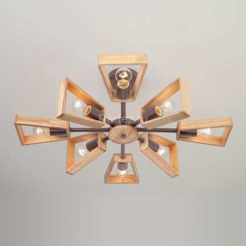 Потолочная люстра Eurosvet 70056/8 черный