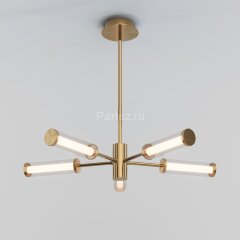Потолочная люстра Eurosvet 50386/5 LED латунь
