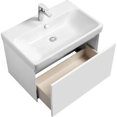 Тумба под раковину Aquaton Асти 70 подвесная, белый ()