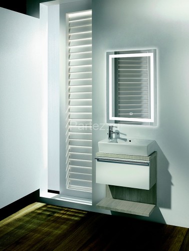 Зеркало AZARIO Рига 600х800 c подсветкой и диммером, сенсорный выключатель (ФР-00001378)