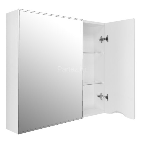 Зеркало-шкаф Loranto Santorini 70 700х140х700 правый, белый (CS00086998)