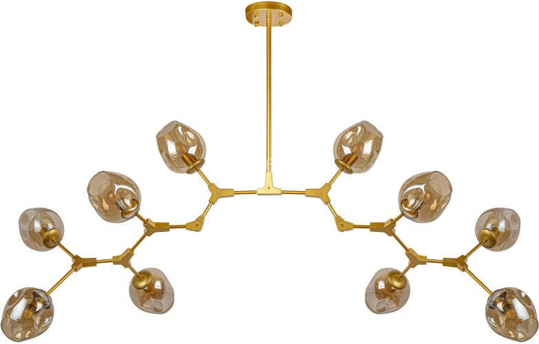 Потолочная люстра AM Group LOFT-10 GL