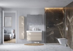 Зеркало-шкаф Roca Oleta 100 с подсветкой, капучино матовый (A857648515)