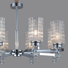 Подвесная люстра ILLUMICO IL8678-8P-20 CR