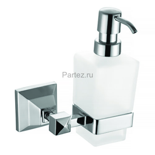 Дозатор жидкого мыла AZARIO ALTRE стеклянный, хром (AZ96012)