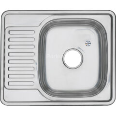 Мойка 5848 U MELANA 0,8/180 врезная прямоугольная с сифоном (089 ta *12)