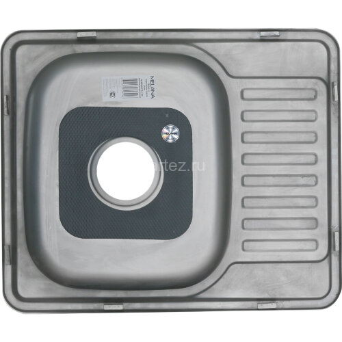 Мойка 5848 U MELANA 0,8/180 врезная прямоугольная с сифоном (089 ta *12)