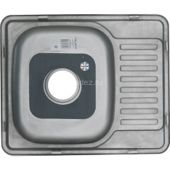 Мойка 5848 U MELANA 0,8/180 врезная прямоугольная с сифоном (089 ta *12)