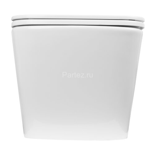 Унитаз подвесной Loranto TALAS 360х520х290 безoбодковый в комплекте с быстросъемным сиденьем микроли