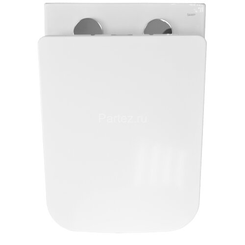 Унитаз подвесной Loranto TALAS 360х520х290 безoбодковый в комплекте с быстросъемным сиденьем микроли