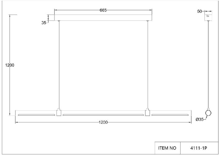Подвесной светильник Favourite 4111-1P