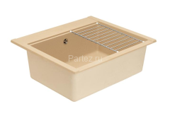 Кухонная мойка AQUATON Делия 60, цвет латте (1A715232LD260)