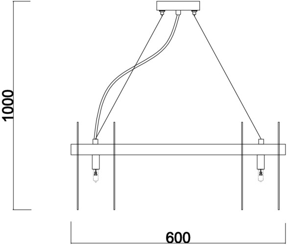 Подвесная люстра Freya FR5141PL-10BS1