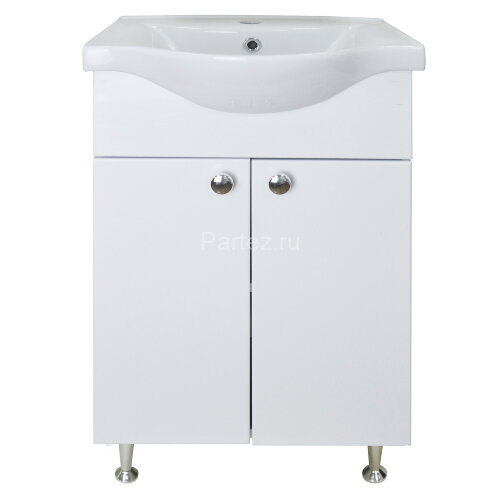 Комплект тумба Моника New 60 (600х820х460) с раковиноBasic 60 (CS00071366)