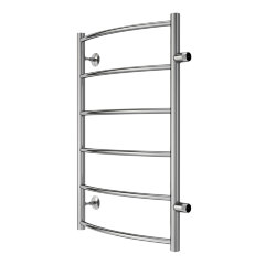 Полотенцесушитель водяной AZARIO VERONA 500/800 6 секций, боковое подключение, 1", хром (AZ04558)