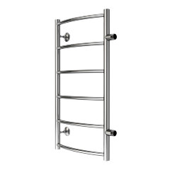 Полотенцесушитель водяной AZARIO VERONA 400/800 6 секций, боковое подключение, 1", хром (AZ04548)