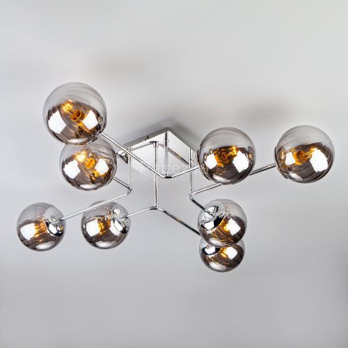 Потолочная люстра Eurosvet 30140/8 хром