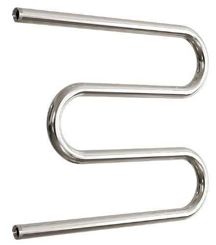 Полотенцесушитель водяной ДВИН M М-образный 50/60 без полки, полированный (4627086038978)