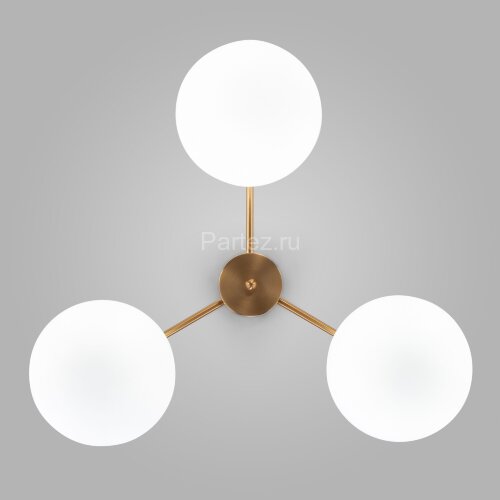 Потолочная люстра Eurosvet 30190/3 латунь