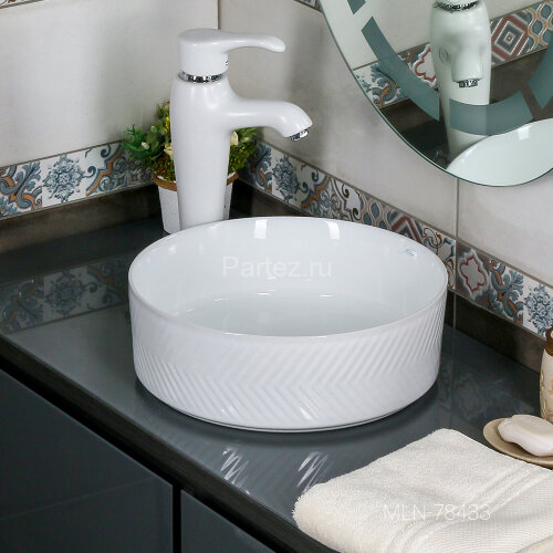 Накладная раковина melana mln-78433