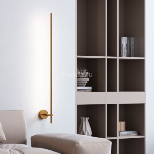 Настенный светильник Elektrostandard 40132/LED латунь