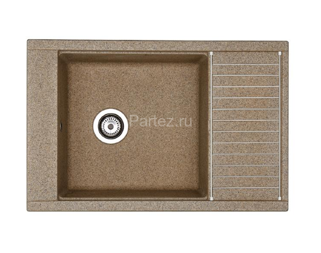 Кухонная мойка AQUATON Делия 78, цвет терракотовый (1A715132DE270)