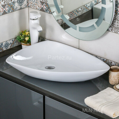 Накладная раковина melana mln-7861