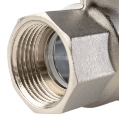 Кран шаровой полнопроходной ВР/ВР бабочка 1" Stout