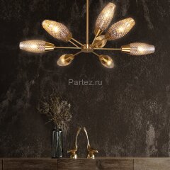 Потолочная люстра Eurosvet 60140/9 золото