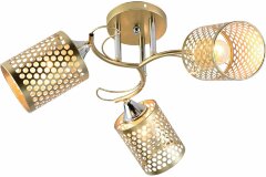 Потолочная люстра Reluce 01322-0.3-03 MATT GOLD+CR