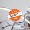 Подвесная люстра Eurosvet 90241/2 черный / золото