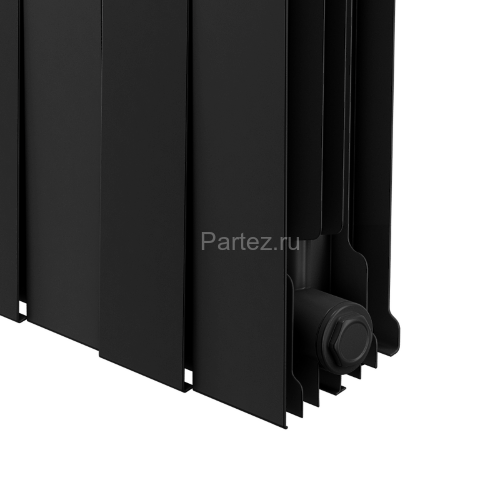 Биметаллический радиатор Royal Thermo PianoForte  500/100-10 (NoirSable)