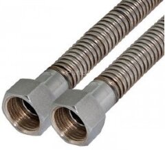 Гибкая подводка для газа сильфонная 3/4" в-в 80 см