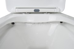Унитаз-компакт Azario LEVANTO 620x380x830 напольный, безободковый в комплекте с бачком и сиденьем ми