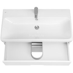 Тумба под раковину Aquaton Оливия 90 подвесная, цвет белый матовый (1A254401OL010)