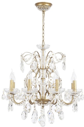 Подвесная люстра Crystal Lux ODELIS SP8 GOLD