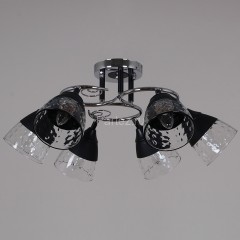 Потолочная люстра Reluce 70139-3.3-06 CR+BK