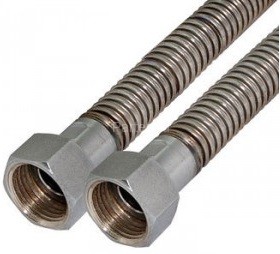 Гибкая подводка для газа сильфонная 3/4" в-в 120 см