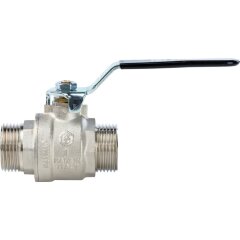 Кран шаровой полнопроходной НР/НР рычаг 1" Stout