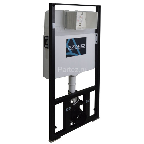 Сет AZARIO инсталляция + Унитаз подвесной Azario Atrio 490x365x360 безободковый, с быстросъемным сид