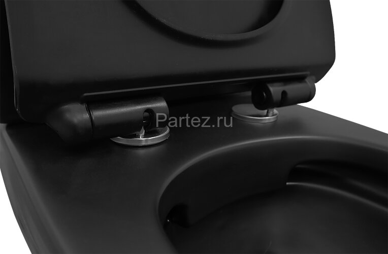 Унитаз-компакт Azario CORSA 380х630х830 напольный, безободковый, в комплекте с быстросъемным сиденье