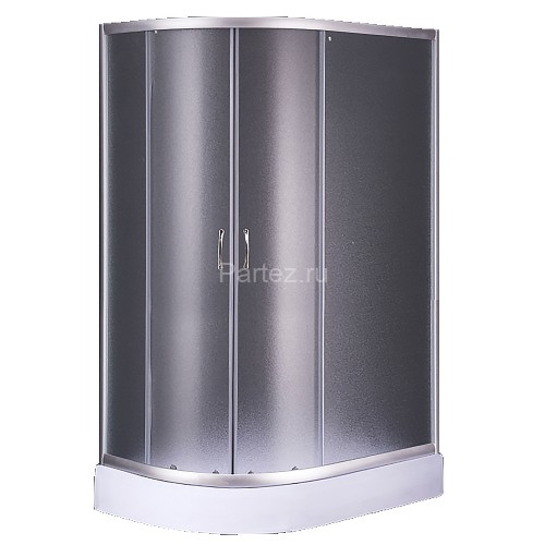 Душевое ограждение Loranto 120х80х195, низкий поддон 13 см, матовое стекло 4 мм (CS-827AR)