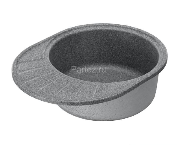 Кухонная мойка AQUATON Чезана, серая (1A711232CS230)