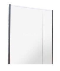 Z_RONDA Шкаф зеркальный 700 мм, белый глянец/антрацит