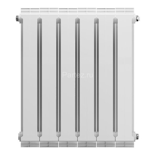 Биметаллический радиатор Royal Thermo PianoForte  500/100-6 (Bianco Traffico)