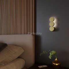 Настенный светильник Elektrostandard 40130/LED золото