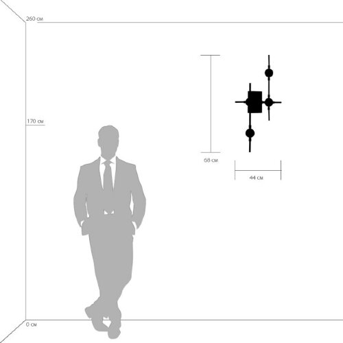 Настенный светильник Lightstar 745647
