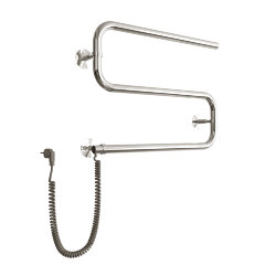 Полотенцесушитель электрический ДВИН HD S 40/50 3/4" K Hitze, полированный (4627085363712)